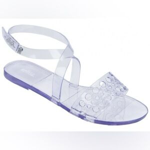 NWOT Melissa Tasty Clear Jelly Sandals